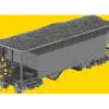 Kadee 7001 HO Undecorated 50-Ton AAR Standard Offset 2-Bay Open Hopper - Your Source for Gaming Essentials