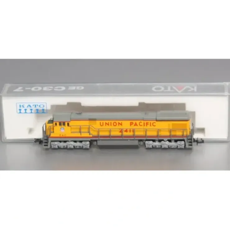 Kato 176-30B N Scale Union Pacific C30-7 Diesel Locomotive #2411 LN/Box - Your Source for Gaming Essentials