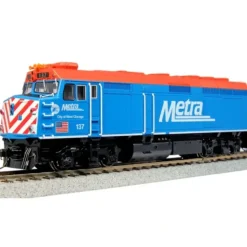 Kato 37-6571 HO Chicago Metra EMD F40PH Diesel Locomotive Standard DC #137 - Your Source for Gaming Essentials
