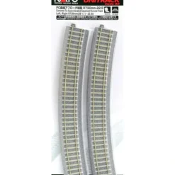 Kato 2-242 HO Code 83 28-3/4" Radius 22.5 Concrete Tie Curved Track (Pack of 2) - Your Source for Gaming Essentials