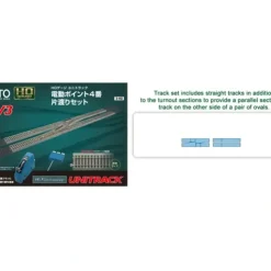 Kato 3-113 HO HV3 Interchange Track Set with #4 Electric Turnouts - Your Source for Gaming Essentials