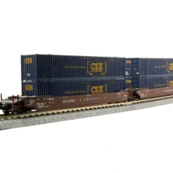 Kato 106-6170 N AOK MAXI-IV 53' Stack Cars #55358 w/CSX Containers (Set of 3) - Your Source for Gaming Essentials