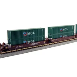 Kato 106-6154 N BNSF Gunderson Maxi-I 5-Unit Double-Stack Well Car #239702 - Your Source for Gaming Essentials