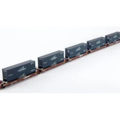 Kato 106-6152 N BNSF Gunderson 5-Unit Stack Car w/40' NYK Containers #238365 - Your Source for Gaming Essentials