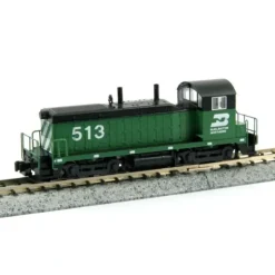 Kato 176-4370-1 N Burlington Northern NW2 Diesel Switcher #513 w/KOBO TCS DCC - Your Source for Gaming Essentials