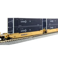 Kato 106-6171 N MAXI-IV 53' Stack Car 3pk TTX New Logo #765483 w/UMAX Cont - Your Source for Gaming Essentials