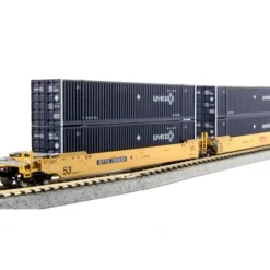 Kato 106-6172 N MAXI-IV 53' Stack Car 3pk TTX New Logo #765690 w/UMAX Cont - Your Source for Gaming Essentials