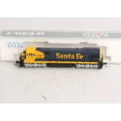 Kato 176-302 N Scale AT&SF C30-7 Diesel Locomotive #8028 EX/Box - Your Source for Gaming Essentials