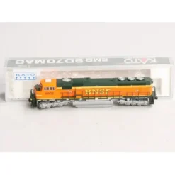 Kato 176-6401 N Scale BNSF SD-70 MAC Diesel Locomotive #8802 LN/Box - Your Source for Gaming Essentials
