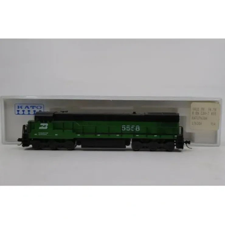 Kato 176-304 N Scale Burlington Northern C30-7 Diesel Engine #5558 LN/Box - Your Source for Gaming Essentials