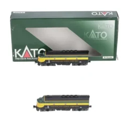 Kato 106-0204 N Scale Chicago & North Western F2 AA Diesel Set #4051 & 4052 - Your Source for Gaming Essentials