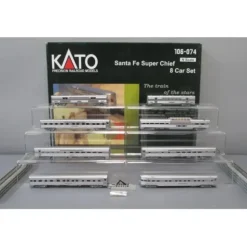 Kato 106-074 N Scale Santa Fe Super Chief Passenger Cars (Set of 8) - Your Source for Gaming Essentials