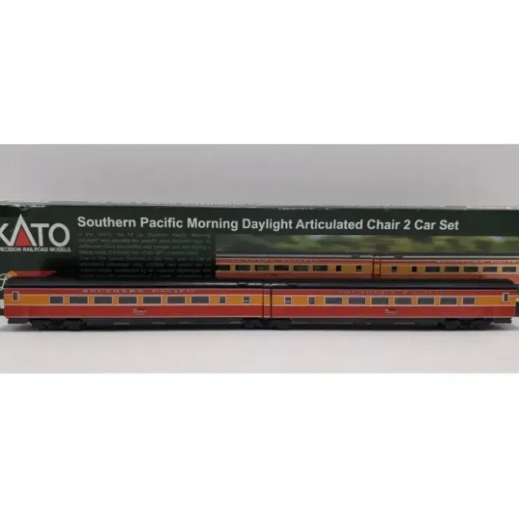Kato 106-6305 N Southern Pacific 'Morning Daylight' Articulated Car Set #1 - Your Source for Gaming Essentials