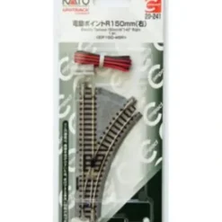 Kato 20-241 N 6" Unitrack Compact Right Hand Electric Remote Switch Turnout - Your Source for Gaming Essentials