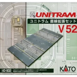 Kato 40-802 N Unitram V52 Double-Wide Straight Track Expansion Set - Your Source for Gaming Essentials