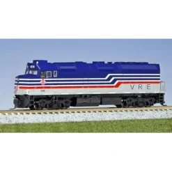 Kato 176-9001 N Virginia Railway Express EMD F40PH Diesel Loco Standard DC #V36 - Your Source for Gaming Essentials