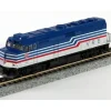 Kato 176-9002 N Virginia Railway Express EMD F40PH Diesel Loco Standard DC #V34 - Your Source for Gaming Essentials