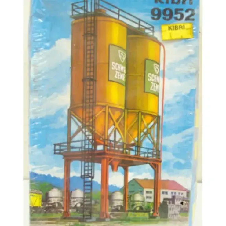 Kibri 9952 HO Scale Cement Silo Kit - Your Source for Gaming Essentials