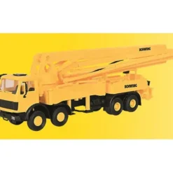 Kibri 10200 1:87 Schwing - 4-Axle Concrete Pump Truck Plastic Model Kit - Your Source for Gaming Essentials