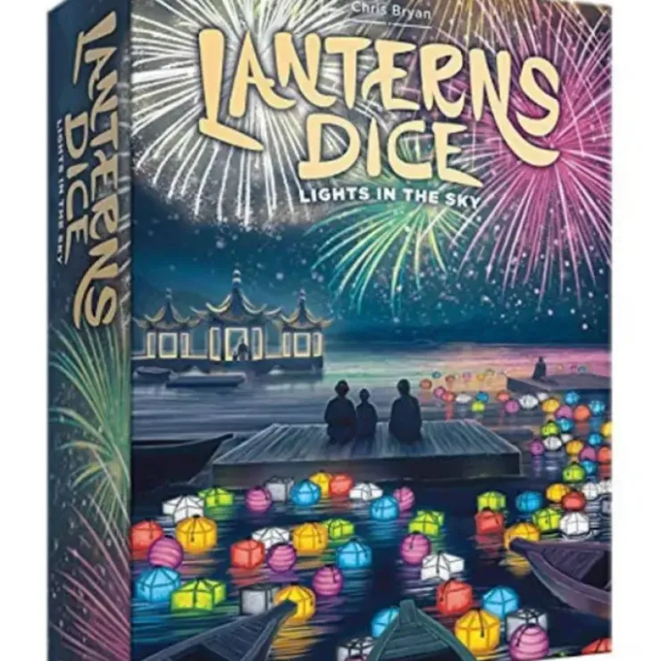 Dice>Lanterns Dice: Lights in the Sky Dice Game - Your Source for Gaming Essentials