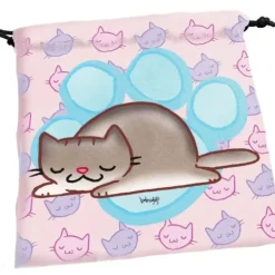 Dice>Large Cloth Dice Bag - Munchkin Kittens - Your Source for Gaming Essentials