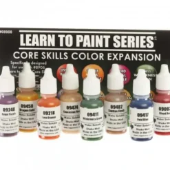 Tabletop Miniatures>Learn to Paint Kit #08908 Core Skills Color Expansion - Your Source for Gaming Essentials