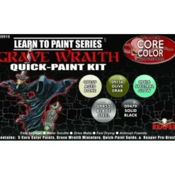 Tabletop Miniatures>Learn to Paint Kit #09918: Grave Wraith Quick-Paint Kit - Your Source for Gaming Essentials