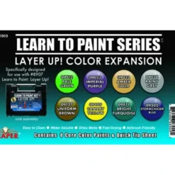 Tabletop Miniatures>Learn to Paint Kit #08909 Layer Up! Color Expansion - Your Source for Gaming Essentials