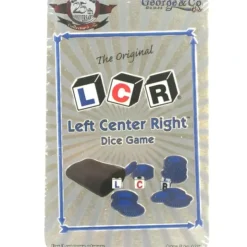 Dice>Left Center Right (LCR) Dice Game - 25th Anniversary Collector's Tin - Your Source for Gaming Essentials