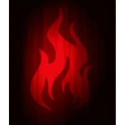 Cards>Legion Super Iconic Double Matte Fire Card Sleeves (50) - Your Source for Gaming Essentials