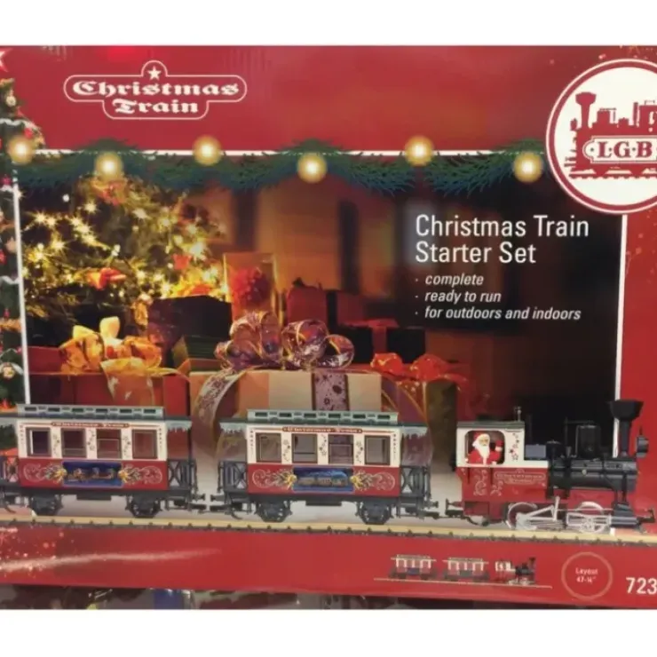 LGB 72304 Christmas G Gauge Steam Passenger Train Set - Your Source for Gaming Essentials
