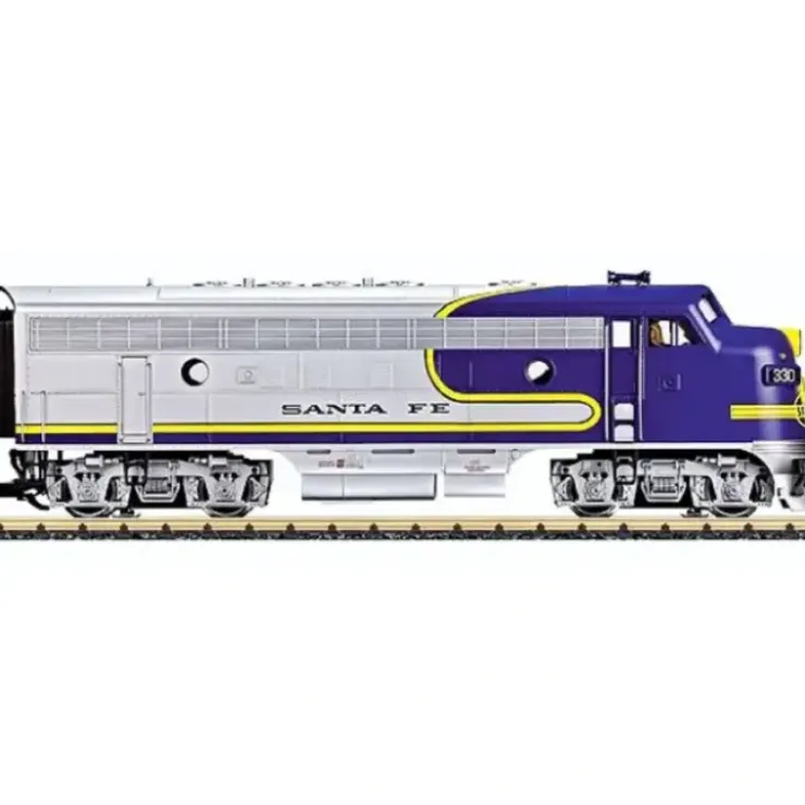 LGB 20576 G ATSF Bluebonnet F7A Powered Diesel Locomotive #330 - Your Source for Gaming Essentials