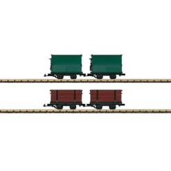 LGB 49190 G Light Railway 4-Car Set - Ready to Run - Your Source for Gaming Essentials