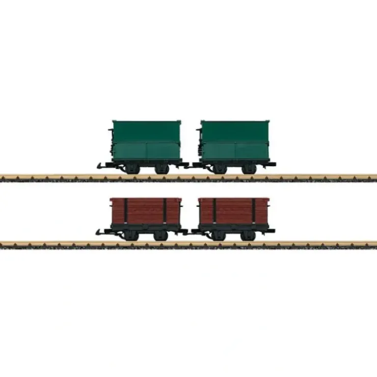 LGB 49190 G Light Railway 4-Car Set - Ready to Run - Your Source for Gaming Essentials