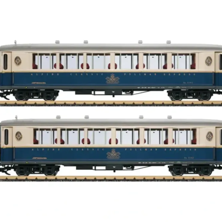 LGB 36658 G Rhaetian Railways RhB Pullman Express 2-Car Set - Your Source for Gaming Essentials