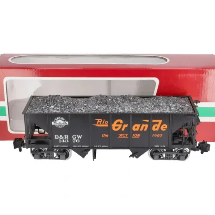 LGB 43760 G Rio Grande 2 Bay Hopper - Metal Wheels EX/Box - Your Source for Gaming Essentials