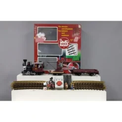 LGB 72429 G Scale Crane/Auto Car Steam Train Set EX/Box - Your Source for Gaming Essentials