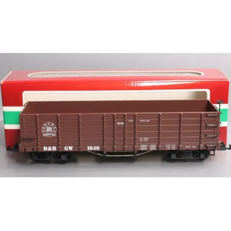 LGB 4073 G Scale D&RGW High Side Gondola- Plastic Wheels EX/Box - Your Source for Gaming Essentials