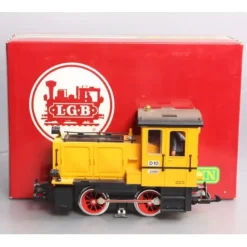 LGB 2090N G Gauge 0-4-0 Yellow Diesel Locomotive EX/Box - Your Source for Gaming Essentials