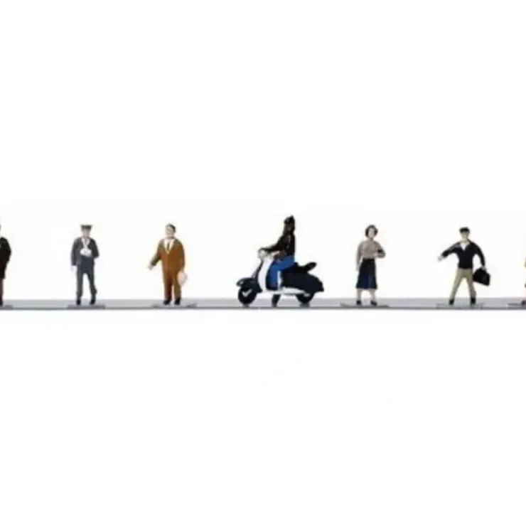 Life Like 1604 HO City People With Motorcycle Figures (Set of 7) - Your Source for Gaming Essentials