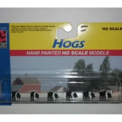 Life Like 1192 HO Hand Painted Hogs (Set of 6) - Your Source for Gaming Essentials