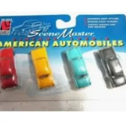 Life Like 1657 HO Plastic Classic American Automobiles Vintage 1950'S (Set of 4) - Your Source for Gaming Essentials