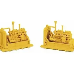 Life Like 1659 HO Power Generators Flatcar Load (Pack of 2) - Your Source for Gaming Essentials