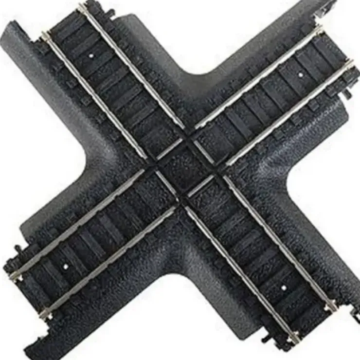 Life Like 21715 HO Power-Loc 90-Degree Crossing Steel Track - Your Source for Gaming Essentials