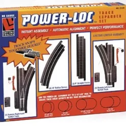 Life Like 21328 HO Power-Loc Steel Track Expansion Set - Your Source for Gaming Essentials