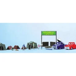 Life Like 433-1323 HO Scene Master Campground Scene Essentials - Your Source for Gaming Essentials