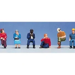 Life Like 1186 HO Seated People Figures (Set of 6) - Your Source for Gaming Essentials