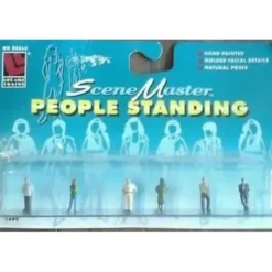Life Like 1685 HO Standing People Figures SceneMaster (Set of 6) - Your Source for Gaming Essentials