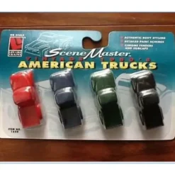 Life Like 1650 HO Vintage 1950's American Pickup Trucks (Set of 4) - Your Source for Gaming Essentials