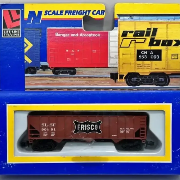 Life Like 7312 N St. Louis-San Francisco Frisco 100 Ton Hopper #90491 - Your Source for Gaming Essentials